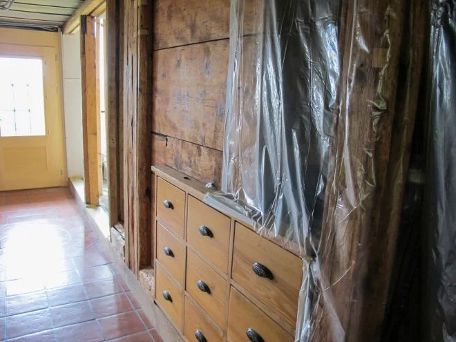 Restaurierung eines denkmalgeschützten Holzgebäudes