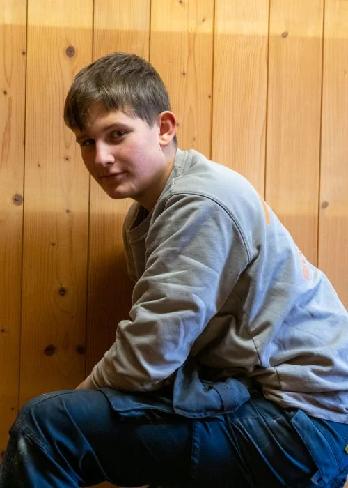 Timo Kocher, Zimmermannlehrling